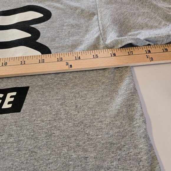 Houston White Be The Change Gray Men's Short Sleeve T-Shirt Tee Sz S - Picture 7 of 8